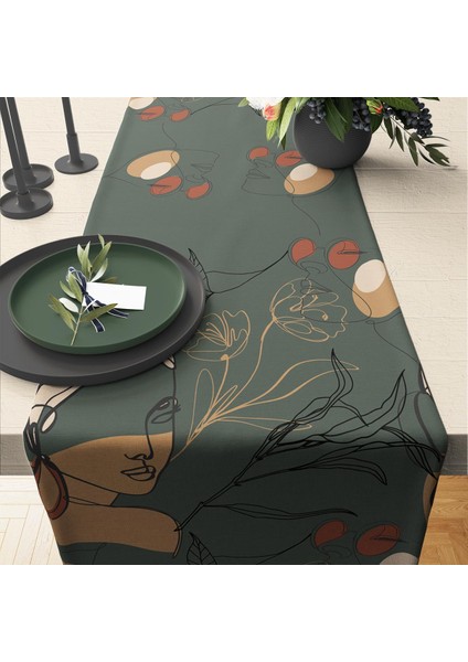 Abstract Runner DS39 40 x 140 cm