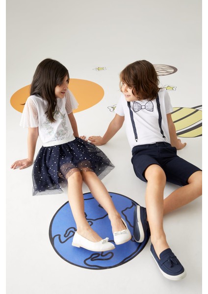 Erkek Çocuk Bermuda Dokuma Şort T3119A621SP