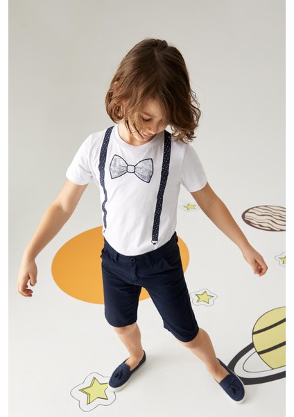 Erkek Çocuk Bermuda Dokuma Şort T3119A621SP modelleri