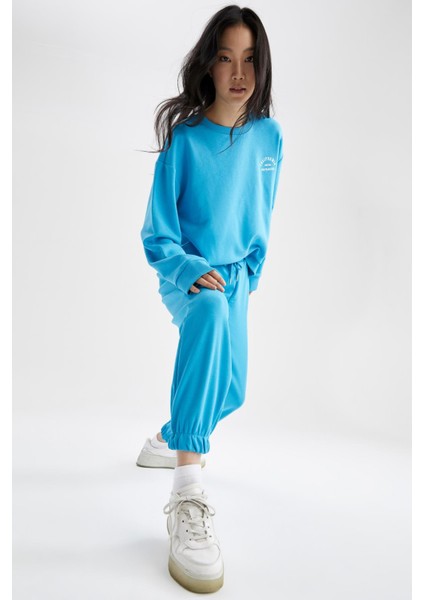 Regular Fit Bisiklet Yaka Sweatshirt X0133AZ22SP fiyatları