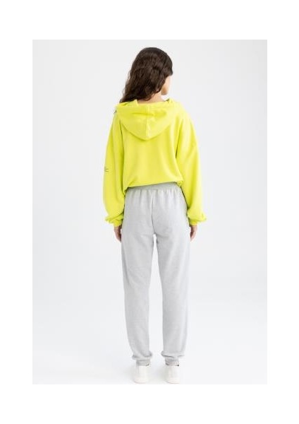 Regular Fit Basic Geri Dönüşümlü Jogger Eşofman Altı W9373AZ22SP