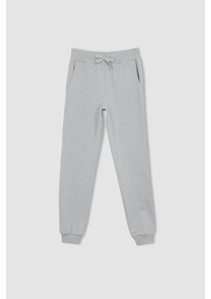 Regular Fit Basic Geri Dönüşümlü Jogger Eşofman Altı W9373AZ22SP