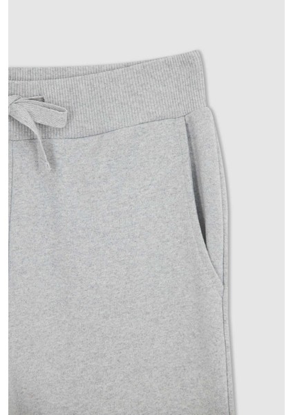 Regular Fit Basic Geri Dönüşümlü Jogger Eşofman Altı W9373AZ22SP