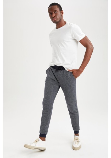 Slim Fit Bağcıklı Jogger Eşofman Altı W4168AZ22SP