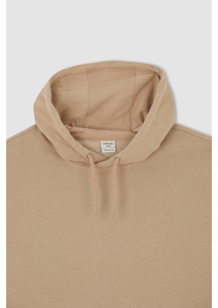 Oversize Fit Kapüşonlu Sweatshirt X8287AZ22AU