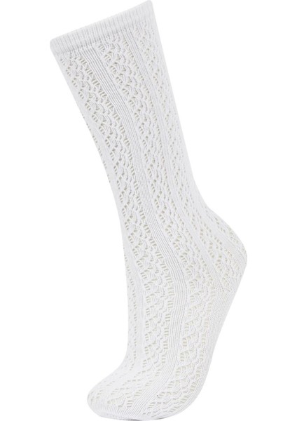 Kız Çocuk Pamuklu Uzun Çorap X1903A6NS fiyatları