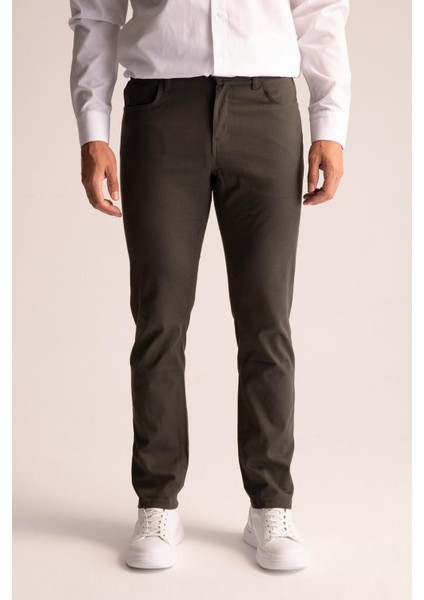 Regular Fit Chino Kanvas Pantolon U6627AZ22AU indirimleri