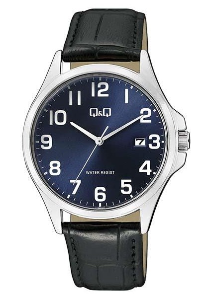 Takvimli Rakamlı Lacivert Erkek Kol Saati