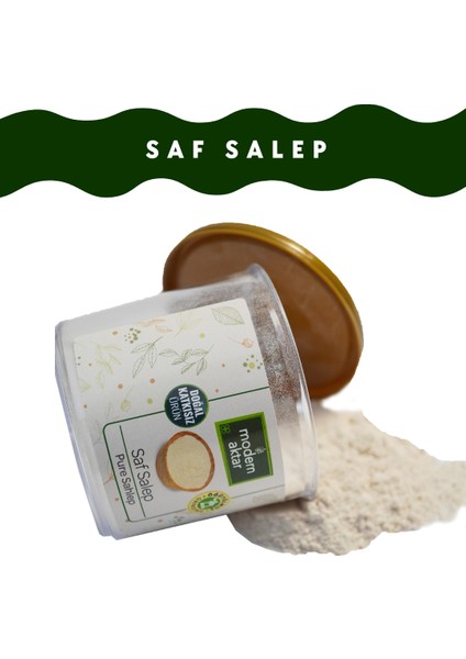 Doğal Saf Salep 100 gr