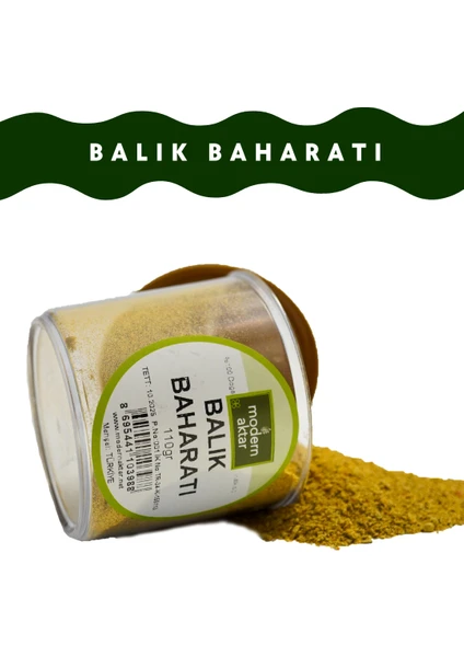 Modern Aktar Doğal Balık Baharatı 110 gr