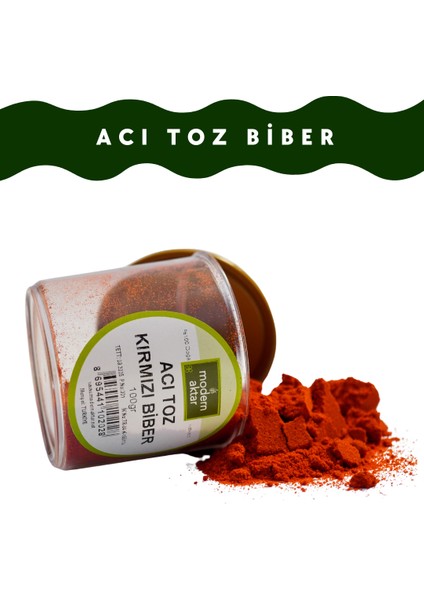 Doğal Acı Toz Kırmızı Biber 100 gr