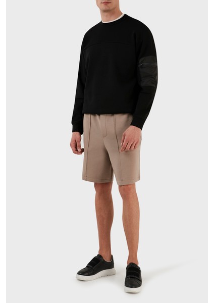 Pamuklu Belden Bağlamalı Regular Fit Cepli Bermuda Erkek Bermuda 3R1PZ7 1jhsz 0144