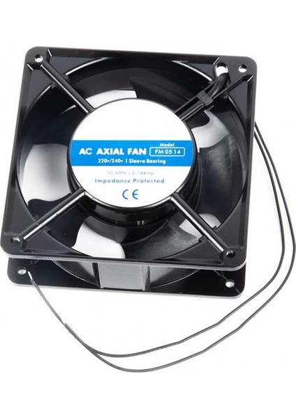 Ticari Tip Soğutucu Dolap Ac 12X12 cm Kare Fan - 18W