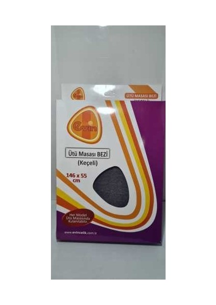 Keçeli Ütü Masası Bezi