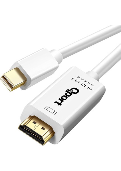 Q-Dpm Mini Displayport To HDMI 1.8mt Kablo