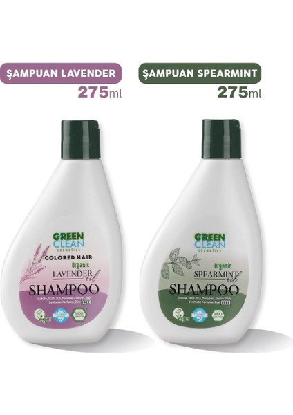 Şampuan Spearmint ve Lavender 275 ml