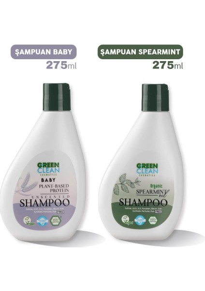 Baby ve Spearmint Şampuan 275 ml