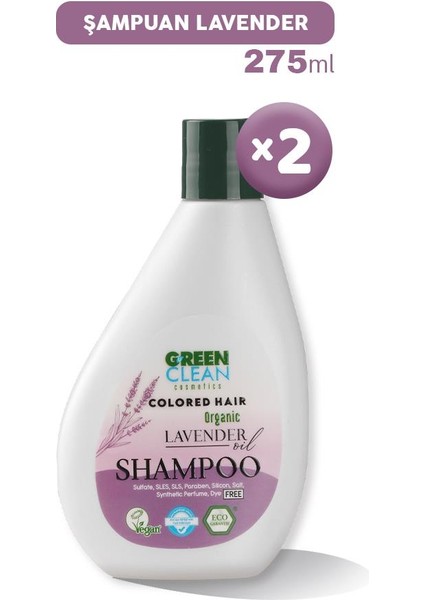 Şampuan Lavender 275 ml x 2