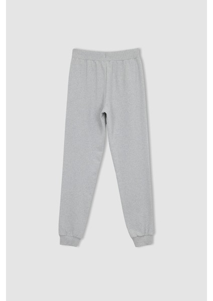 Regular Fit Basic Geri Dönüşümlü Jogger Eşofman Altı W9373AZ22SP