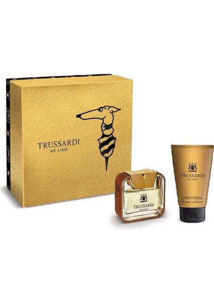 Trussardı My Land Monogram Set EDT 50 + SSG 100