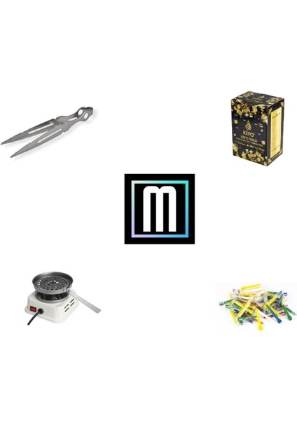 Nargile Aksesuarları 4 Ürün Tek Paket Part1