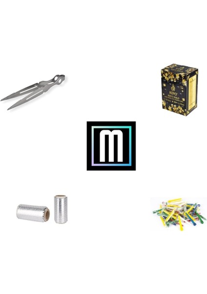 Nargile Aksesuarları 4 Ürün Tek Paket Part2