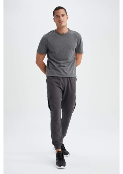 Regular Fit Kargo Cepli Jogger Eşofman Altı U8796AZ22AU