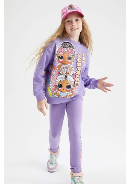 Kız Çocuk L.O.L. Surprise Bisiklet Yaka Sweatshirt Y3778A622AU fiyatları