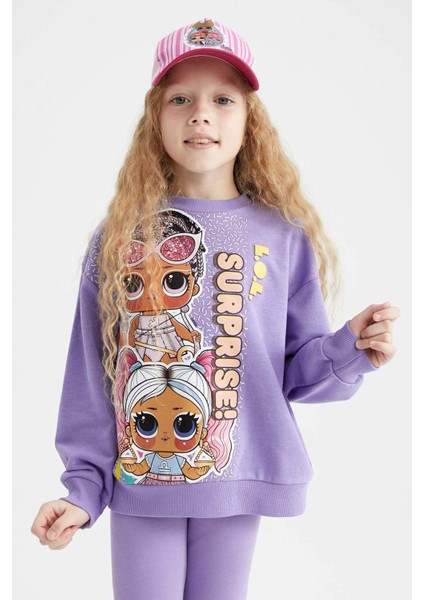 Kız Çocuk L.O.L. Surprise Bisiklet Yaka Sweatshirt Y3778A622AU indirimleri