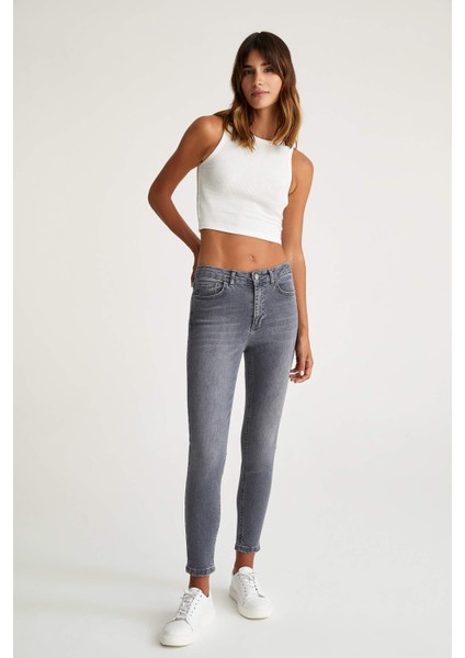 Rebeca Skinny Fit Normal Bel Jean Pantolon Y0851AZ22AU modelleri