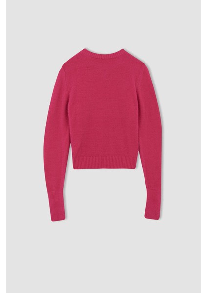 Coool Slim Fit Bisiklet Yaka Kazak U3145AZ22AU