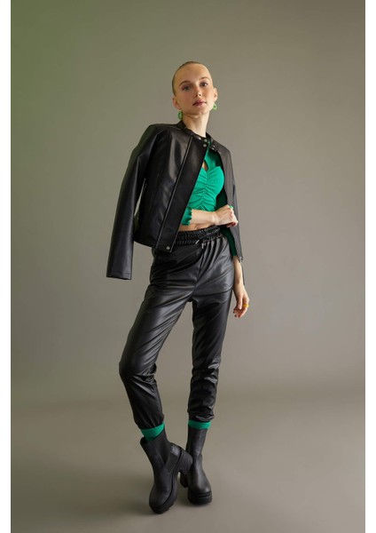 Coool Jogger Cepli Normal Bel Suni Deri Pantolon Y6972AZ22AU