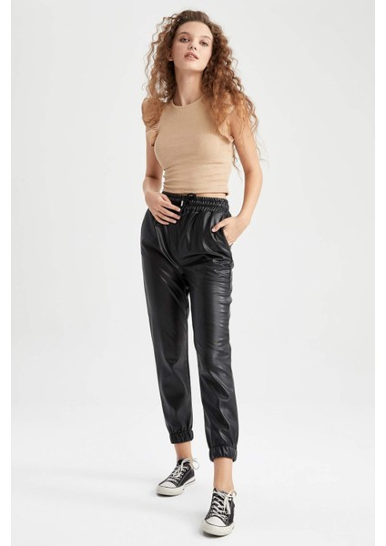 Coool Jogger Cepli Normal Bel Suni Deri Pantolon Y6972AZ22AU