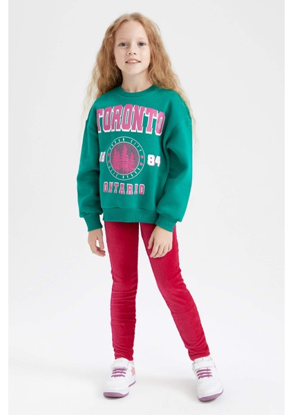 Kız Çocuk Bilek Boy Kadife Tayt H6991A622AU fiyatları