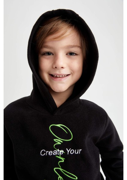 Erkek Çocuk Kapüşonlu Sweatshirt Y8921A622CW