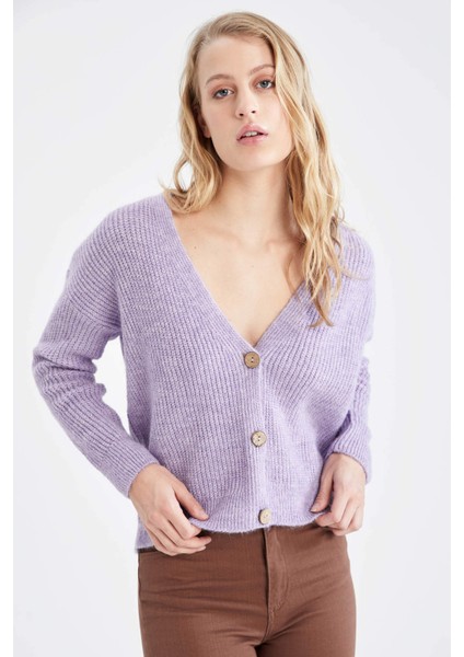 V Yaka Düğmeli Triko Hırka R1262AZ21AU modelleri