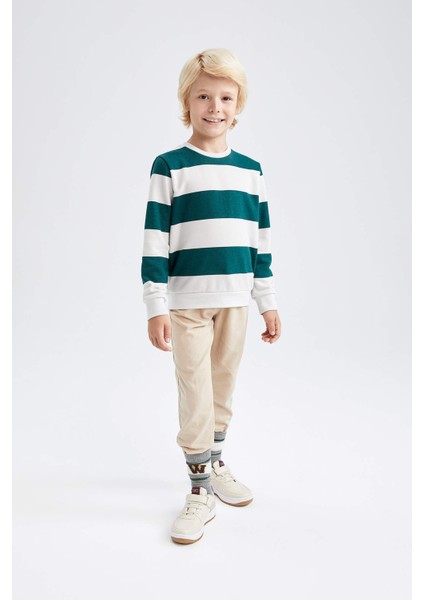 Erkek Çocuk Gabardin Okul Pantolonu U3254A622AU