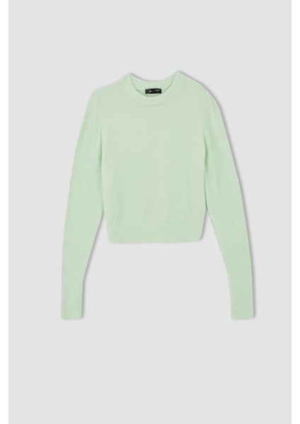 Coool Slim Fit Bisiklet Yaka Kazak U3145AZ22AU