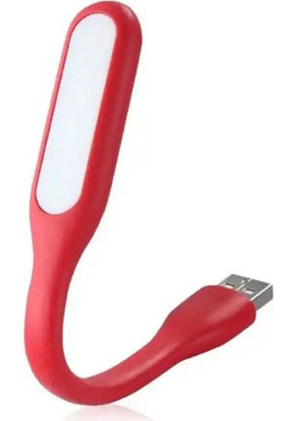 5li Çok Renkli Esnek Taşınabilir USB Kitap Okuma Aydınlatma Ledi Gece Lambası Leptop-Notebook Uyumlu