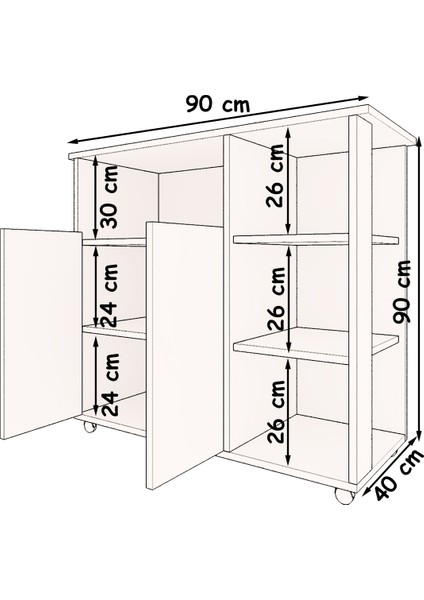 Malta Çok Amaçlı Dolap Mikrodalga Dolap Mdf indirimleri