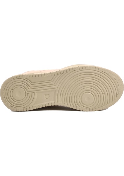DNP-2109 Bej Kalın Taban Kadın Sneaker