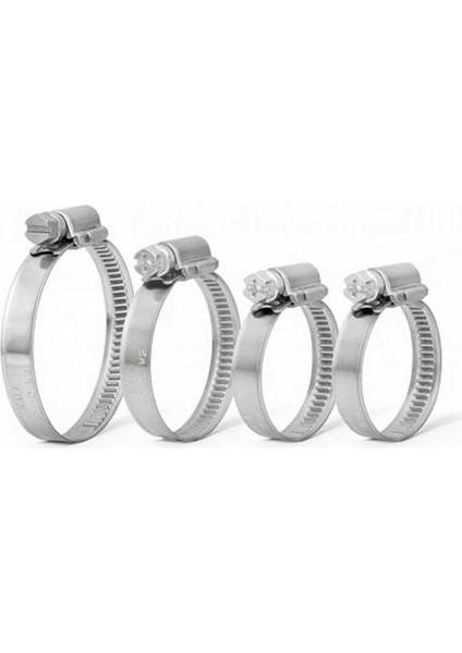 Ayarlı Metal Hortum Kelepçesi Vidalı 13-19 mm 10 Adet indirimleri