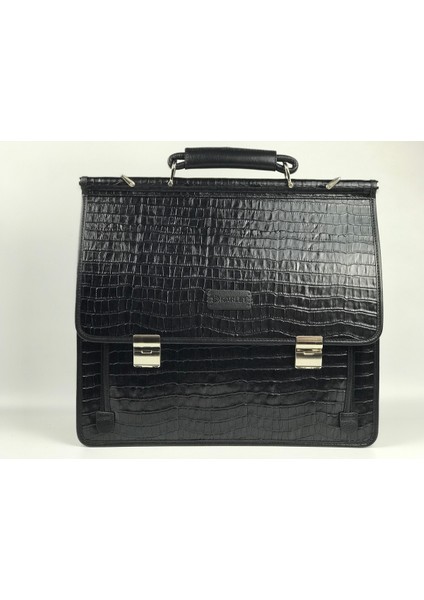 Deri Evrak Çantası