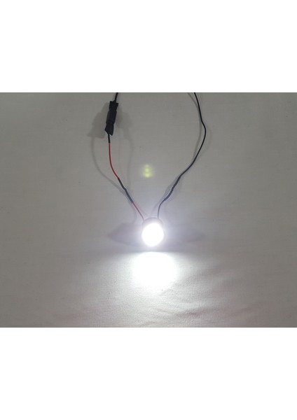 Gömme Mercekli Power LED Beyaz Renk 1 Adet , 1 Watt Gücünde, Araç Altı Led, Sis Farı , Ayna Altı LED