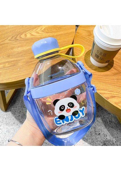 Çocuklar Için Taşınabilir Dış Mekan Köşegen Su Şişesi 650ML (Yurt Dışından) fiyatları