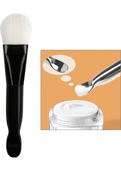 Yüz Lekelenmiş Çamur Kil Kozmetik Saç Çubuk Için Çift Kafa Man Yapımı Fiber Maske Fırçalar (Yurt Dışından) indirimleri