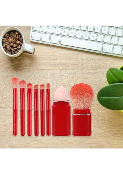 8 In 1 Mini Makyaj Fırça Seti (Yurt Dışından)