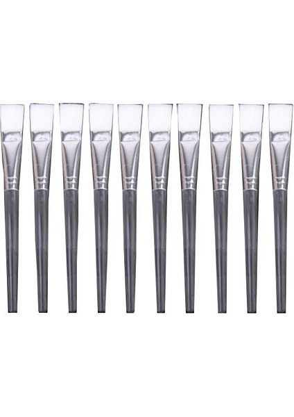 10PCS Dıy Yüz Yüz Karıştırma Mix Fırça Aracı (Yurt Dışından)