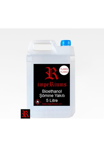 Imperiums Ylang Ylang Kokulu Bioethanol Şömine Yakıtı 5 Litre