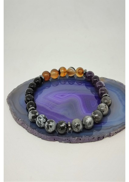 Sigarayı Bırakmaya Yardımcı Doğaltaş Bileklik (Ametist, Akik, Obsidyen, Oniks, Labradorit) fiyatları